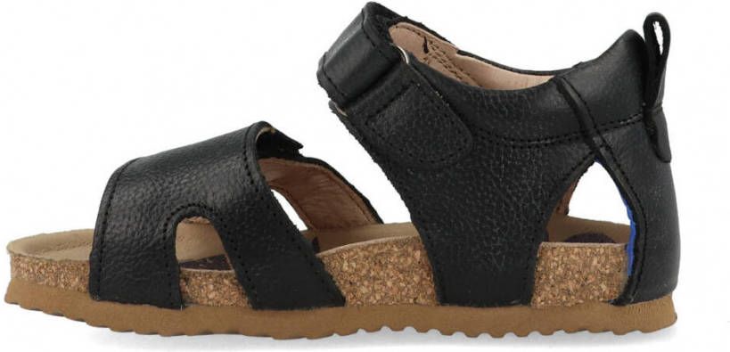 Shoesme BI210S96 D leren sandalen donkerblauw