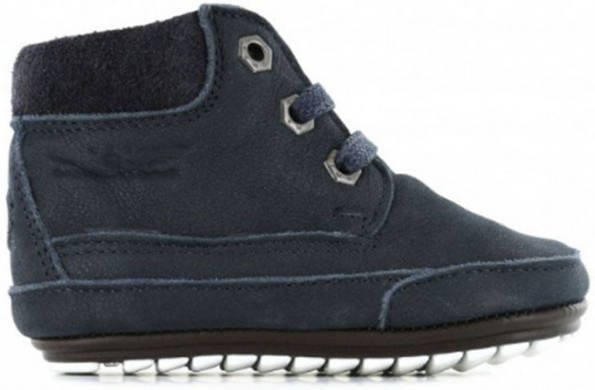 Shoesme BP20W034 B leren babyschoenen donkerblauw