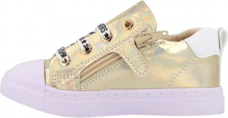 Shoesme SH22S001 F Gold Mirror Lage sneakers
