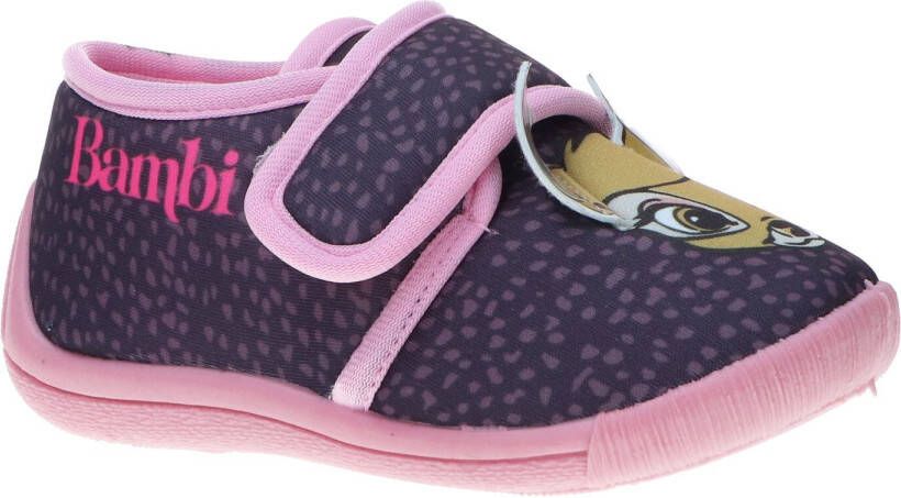 Shoetime Leomil Bambi Pantoffel Roze/Multi/Paars