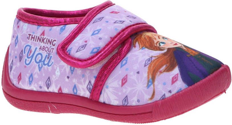 Durlinger Leomil Frozen Pantoffel Meisjes Roze/Multi/Paars