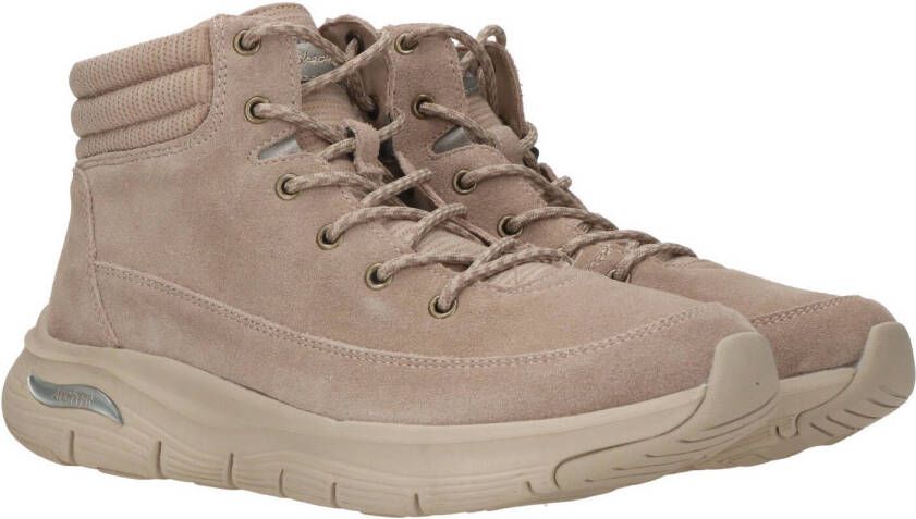 Skechers Arch Fit Smooth Veterboot , Beige, Dames