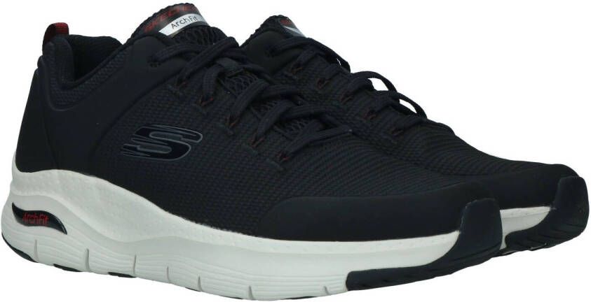 Skechers sneakers arch fit Titan 232200/BKW , Zwart, Heren