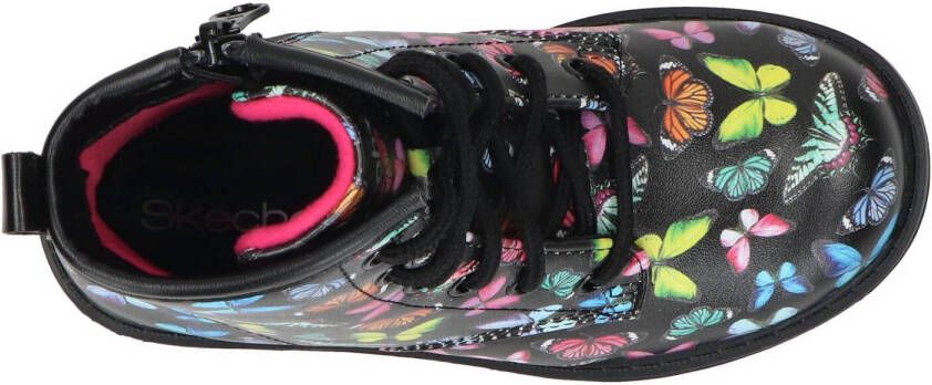 Skechers Gravlen Veterboot Meisjes Zwart/Multi