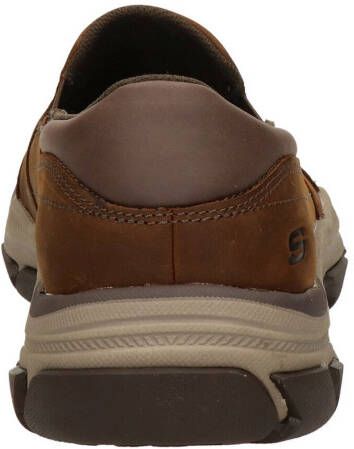 Skechers Brun Calum ontspannen fit loafer , Bruin, Heren