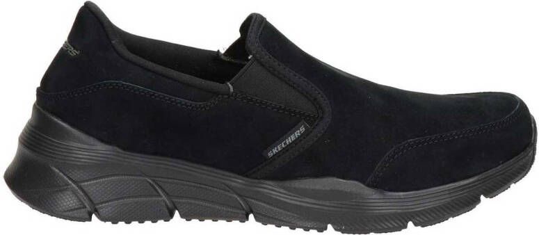 Skechers slip on equalizer mirko 232019/bbk , Zwart, Heren