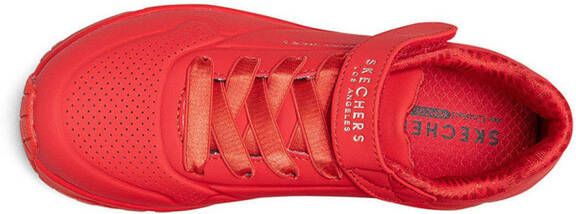 Skechers Uno Air Blitz sneakers rood Textiel
