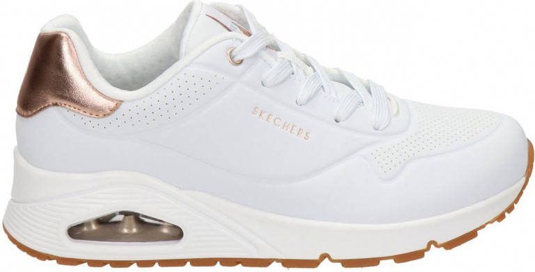 Skechers Dames sportschoenen Uno Golden Air , Wit, Dames