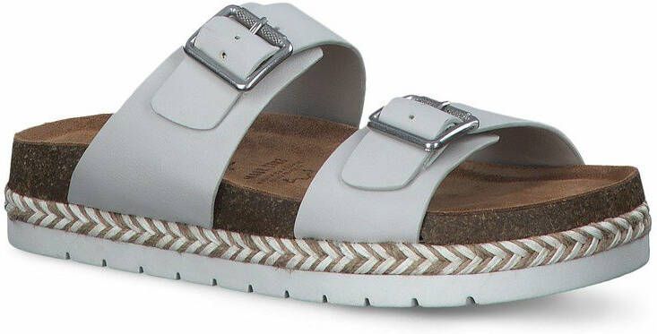 s.Oliver Slippers met twee verstelbare gespriempjes