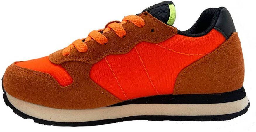 SUN68 Oranje Sneakers Tom Solid Kids