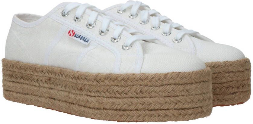Superga Witte Lage Sneakers 2790 Rope