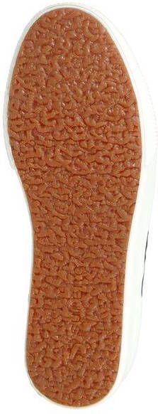Superga Zwarte 2790 Cotw Line Up And Down Lage Sneakers