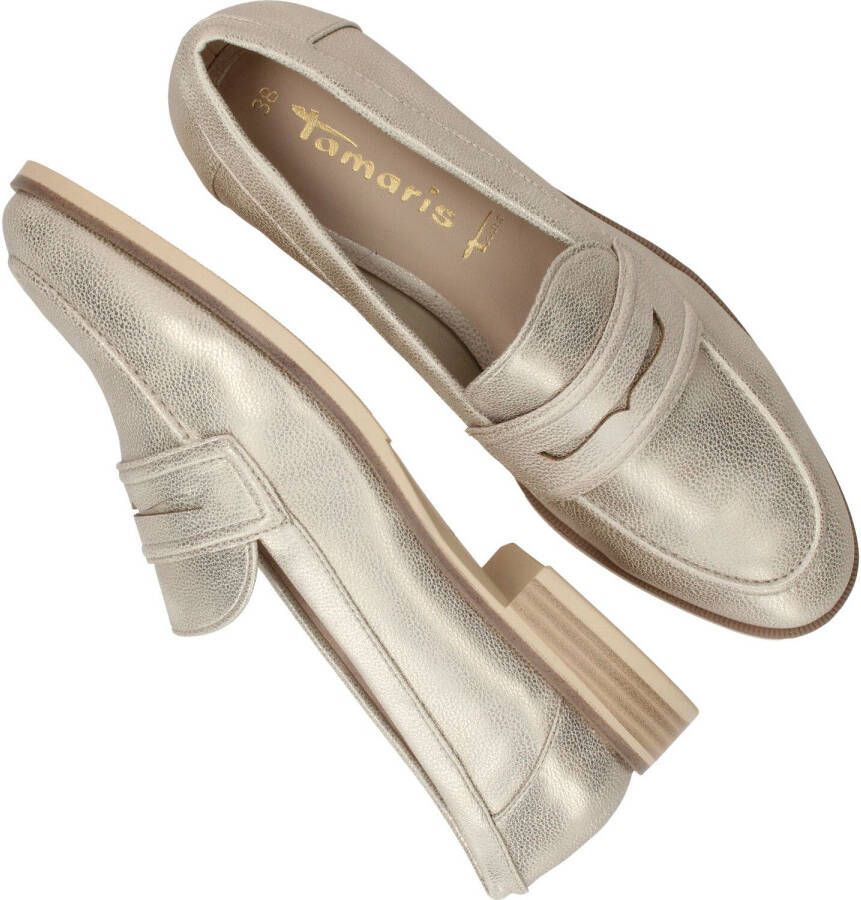 Tamaris Loafer Dames Beige/Goud