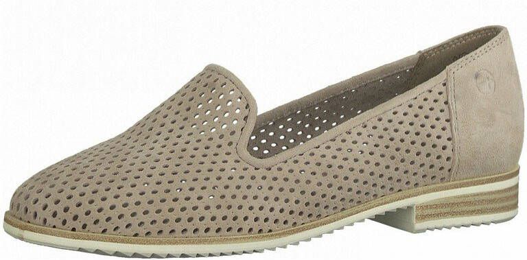 tamaris Instappers & Slip ons Beige Dames