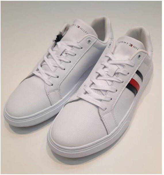 Tommy Hilfiger Lage Sneakers Corporate Cup Leather Stripes