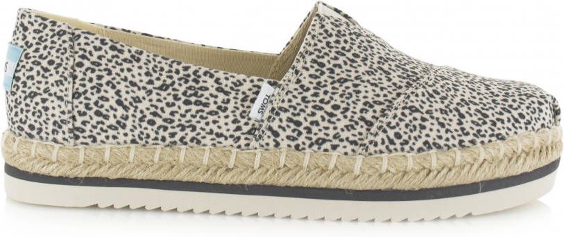 TOMS Espadrilles Espadrille Alpargata Platform Rope Beige