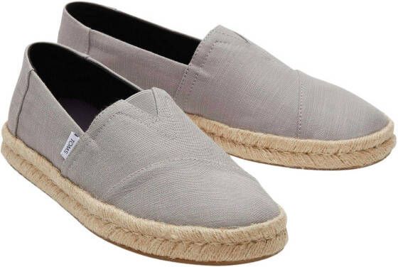TOMS Instappers & Slip ons Grijs Heren