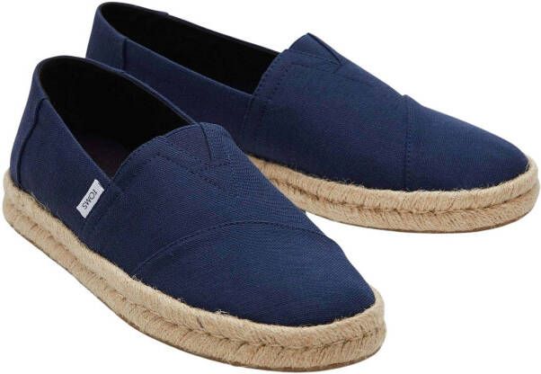 TOMS Instappers & Slip ons Blauw Heren