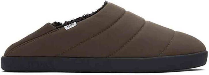 TOMS Ezra Tarmac Olive Matte geweven Olive , Groen, Heren