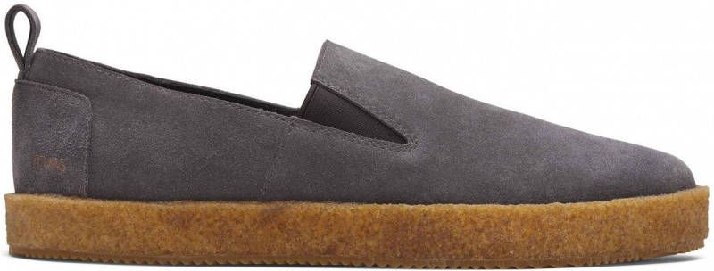 TOMS Instappers & Slip ons Grijs Heren