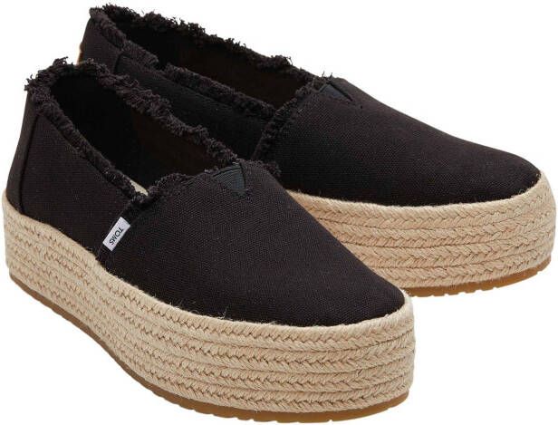 TOMS Espadrilles Zwart Dames