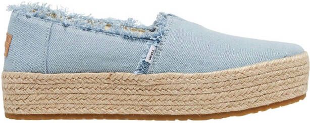 TOMS Espadrilles Blauw Dames
