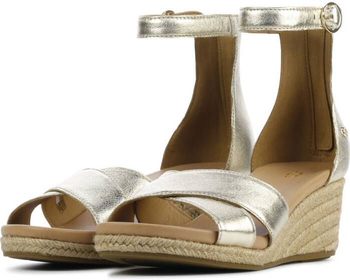 ugg Australia Dames leren dames espadrilles 1128356