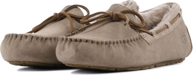 ugg Australia Dames leren dames pantoffels 1107949