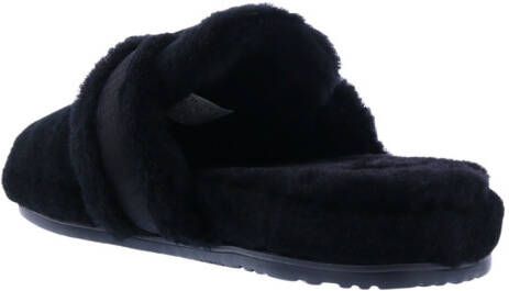 Ugg Fluff It Pantoffels voor Heren in Black Tnl Fluff,| Shearling