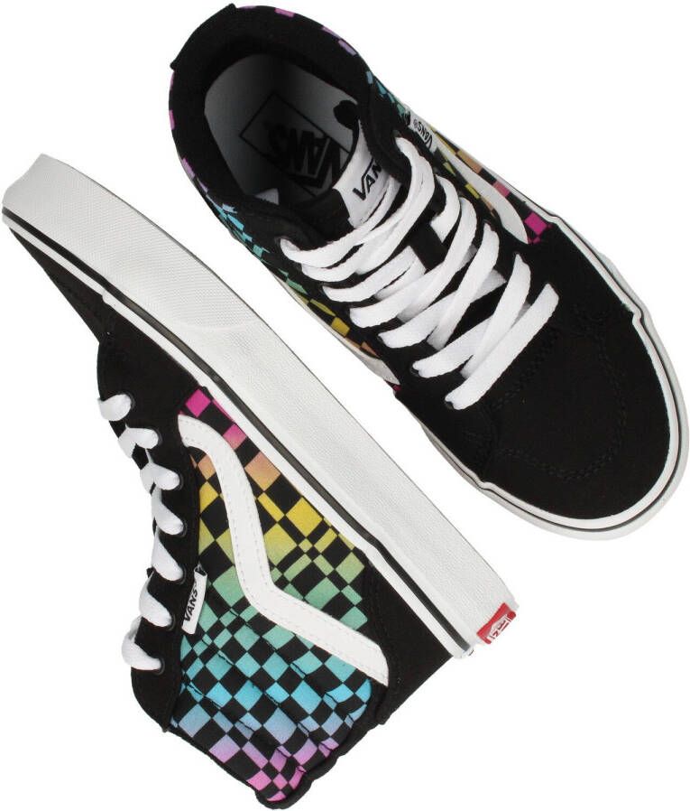 Vans Filmore hi trippy checkerboard veterboot