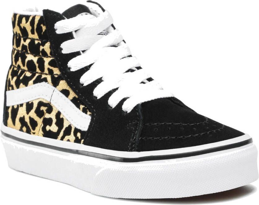 Vans Sneakers UY SK8 Hi Flocked Leopard Zwart