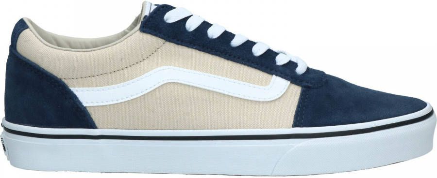 VANS Ward suède sneakers donkerblauw/ecru/wit