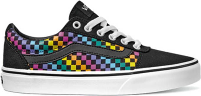 VANS Ward Checkerboard sneakers zwart/multi