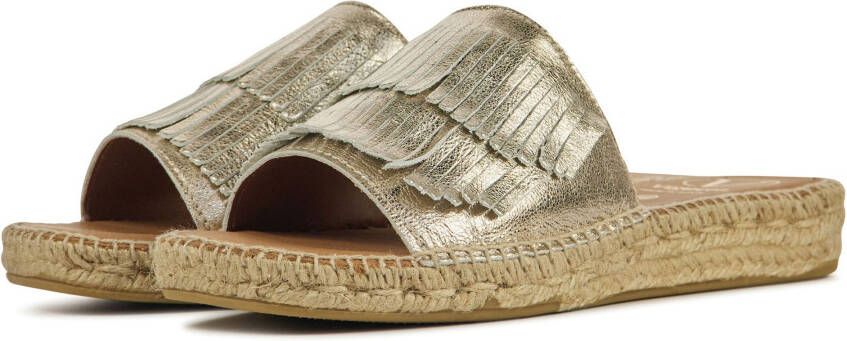 Viguera Dames leren dames slippers 1712 met