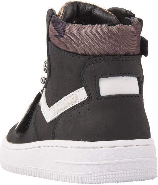 vingino Rens Mid Velcro VB44 1031 04 Donkergrijs