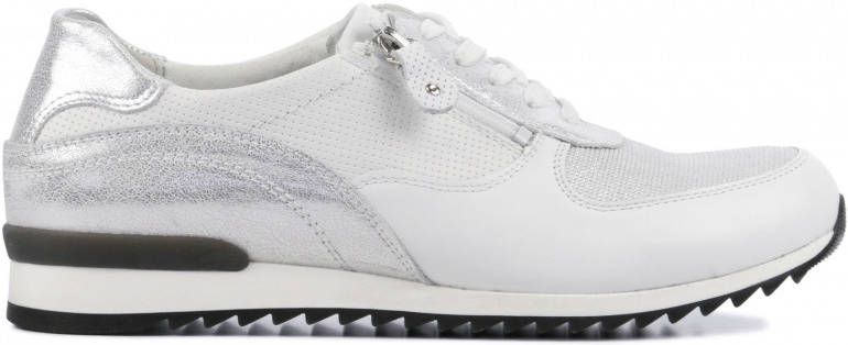 Waldl&#xE4, ufer Dames leren dames sneakers 370013