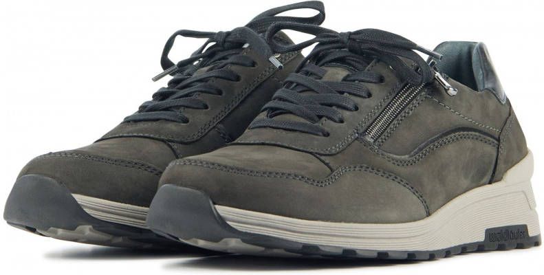 Waldlä, ufer Heren leren heren sneakers 7307