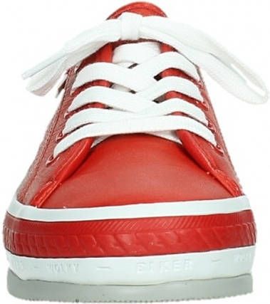 Wolky Lage Sneakers 01230 Linda 30500 rood leer