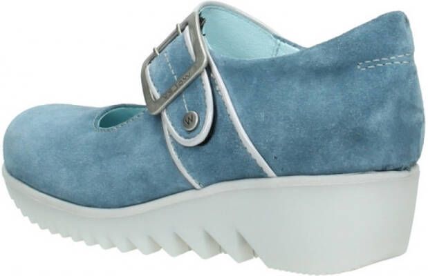 Ballerina's Wolky 03811 Silky 40820 denim suede
