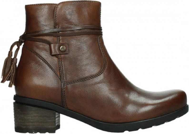 Wolky enkellaars Macau Velvet