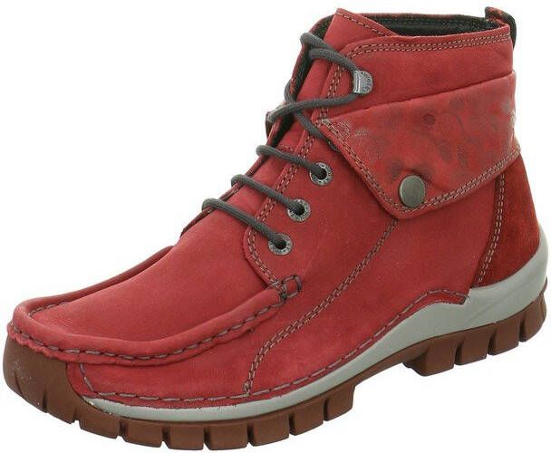 Hoge Sneakers Wolky 04725 Jump winter 59530 bordeaux leer