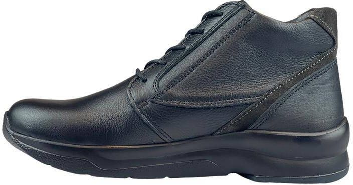 Wolky Zwarte Veterschoenen Glacier Nappa Leather
