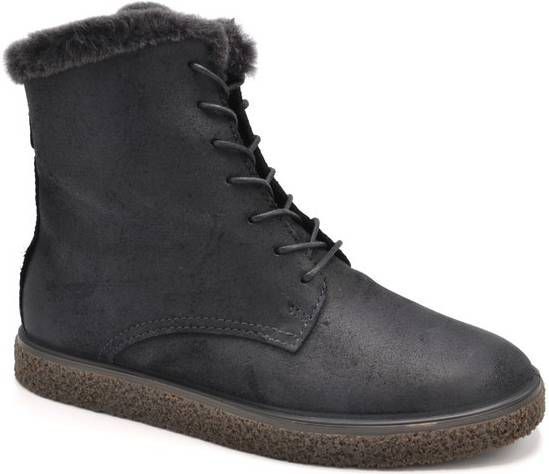 Ecco Crepetray Veterboot Dames Zwart
