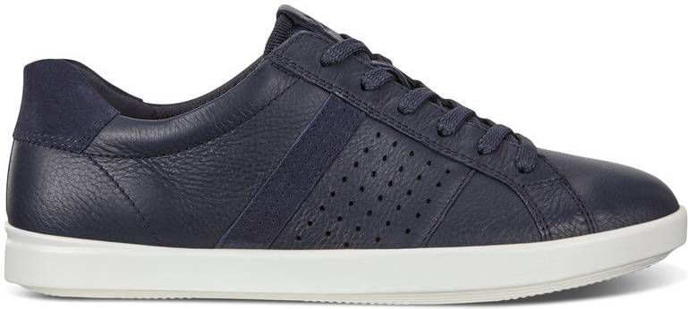 Ecco Blauwe Veterschoenen Leisure Marine