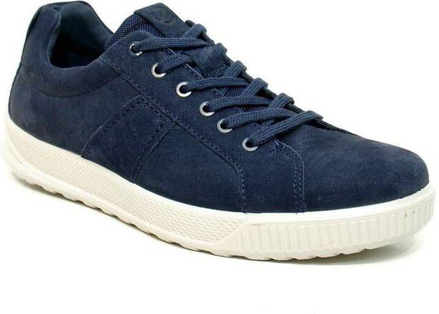 Ecco Blauwe Veterschoenen Byway Navy Savanna