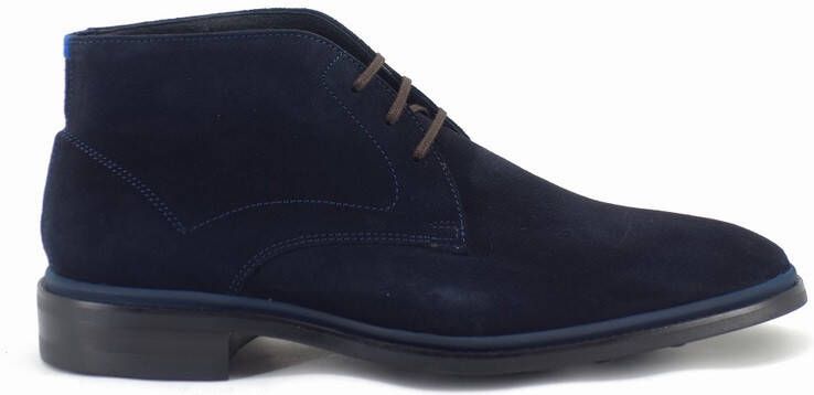 Floris van bommel SFM 50032 Dark Blue H Wijdte Veter boots