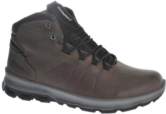 Grisport Berlin Mid suède wandelschoenen bruin