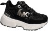 Michael Kors Kids Zwarte Lage Sneakers Cosmo Sport online kopen