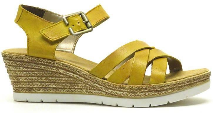 Rieker Sandalette Dames Geel