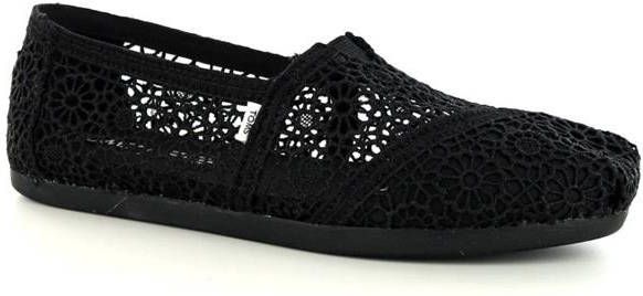 TOMS Espadrilles Women Espadrille Alpargata Zwart